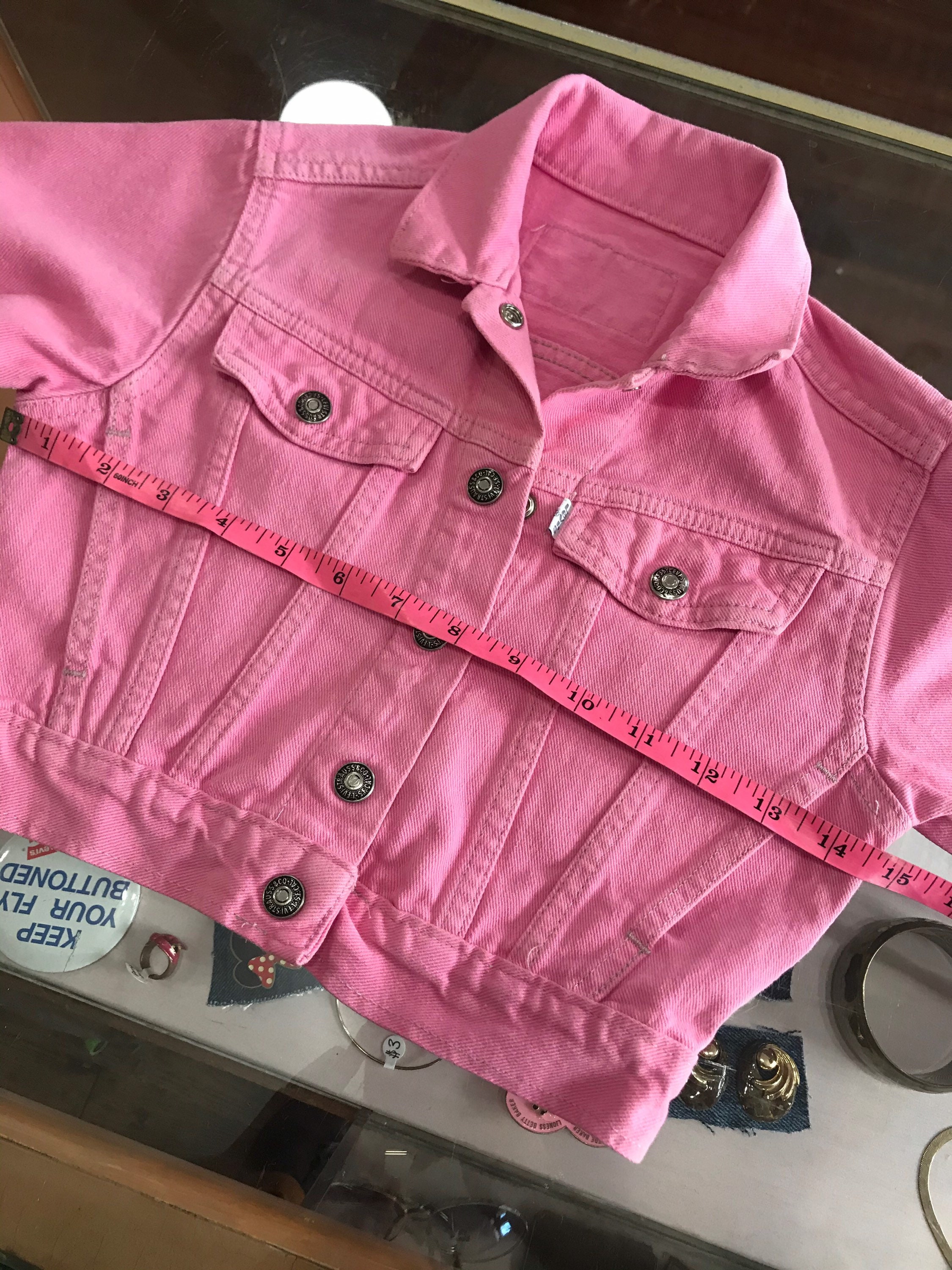 Levis Pink Denim Jacket atelieryuwa.ciao.jp