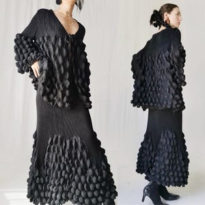 Issey Miyake Pleats Please Black Dress - Etsy