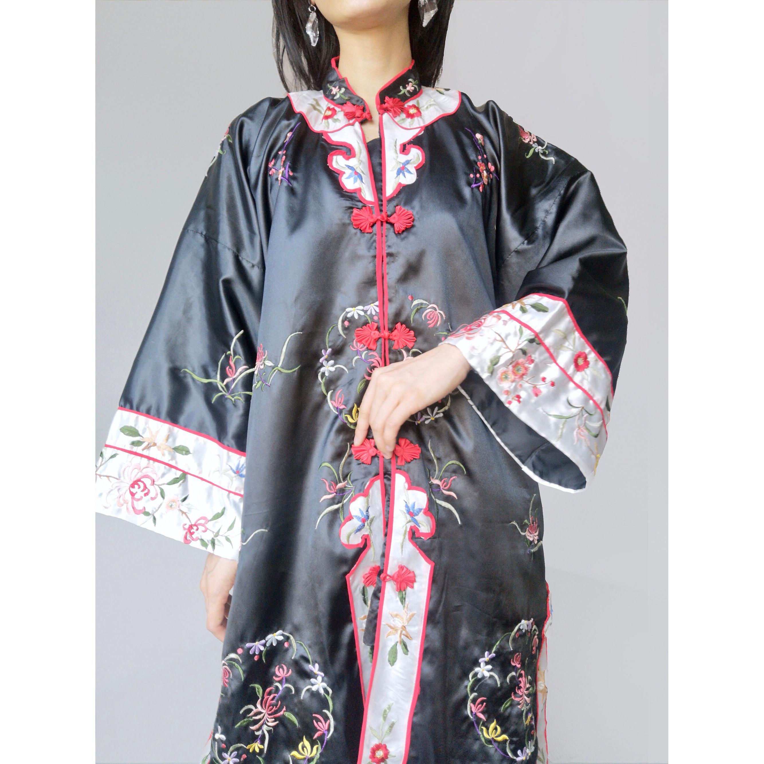 Chinese Silk Coat - Etsy