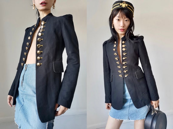 Jill jill stuwart royal vampire power suit wide sh