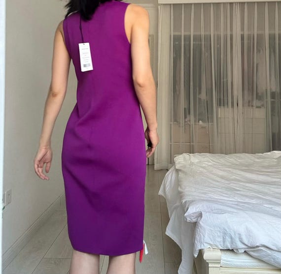 helmut lang purple dress Pre-loved] Helmut Lang Maxi Dress - Purple