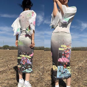 Gaultier Kimono - Etsy