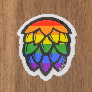 Rainbow Hop Sticker