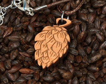 Natural Wood Hop Pendant