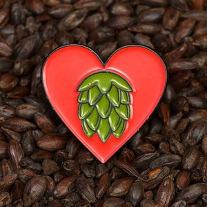 I Love Hops Pin