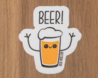 Happy Beer Sticker
