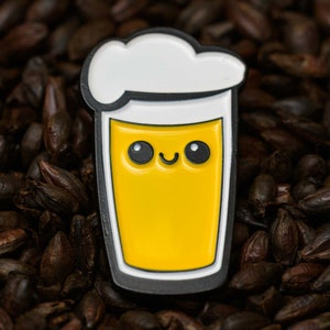 Happy Beer Pint Pin