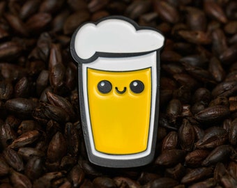 Happy Beer Pint Pin