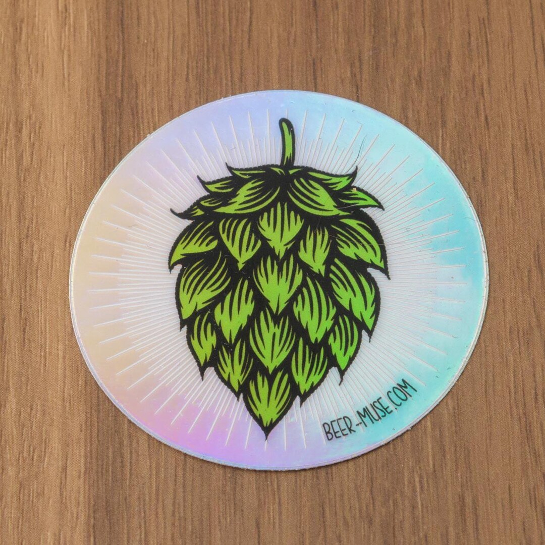 Hopium Sticker Holographic Hop Sticker - Etsy