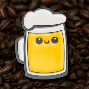 Happy Beer Stein Pin