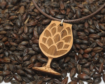 Wood Hoppy Aroma Pendant