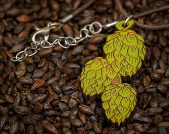 Green Three Hop Pendant