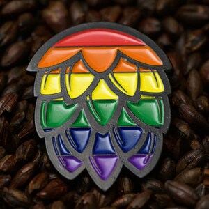 Hop Pride Pin