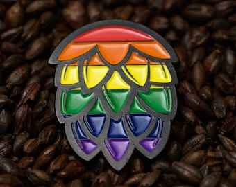 Hop Pride Pin