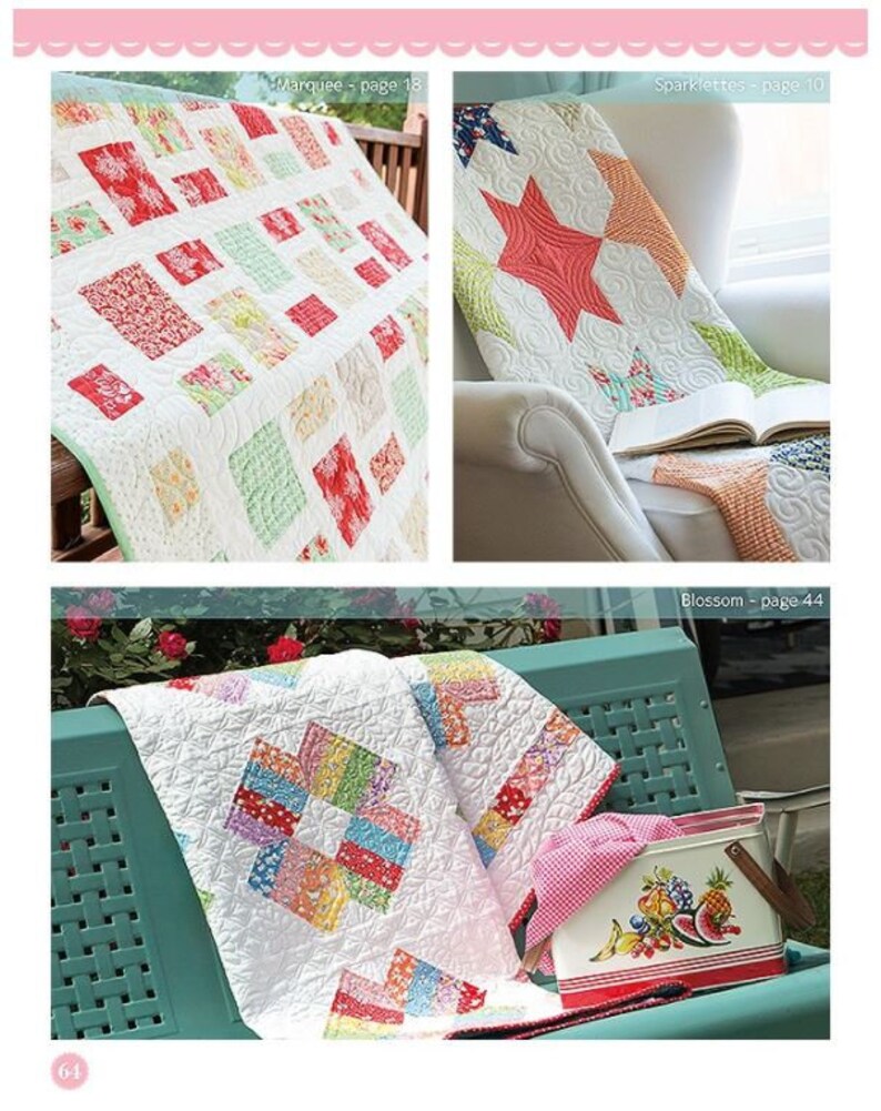 Quilt Book by Its Sew Emma ISE904 Fat Quarter Style Sewing & Fiber