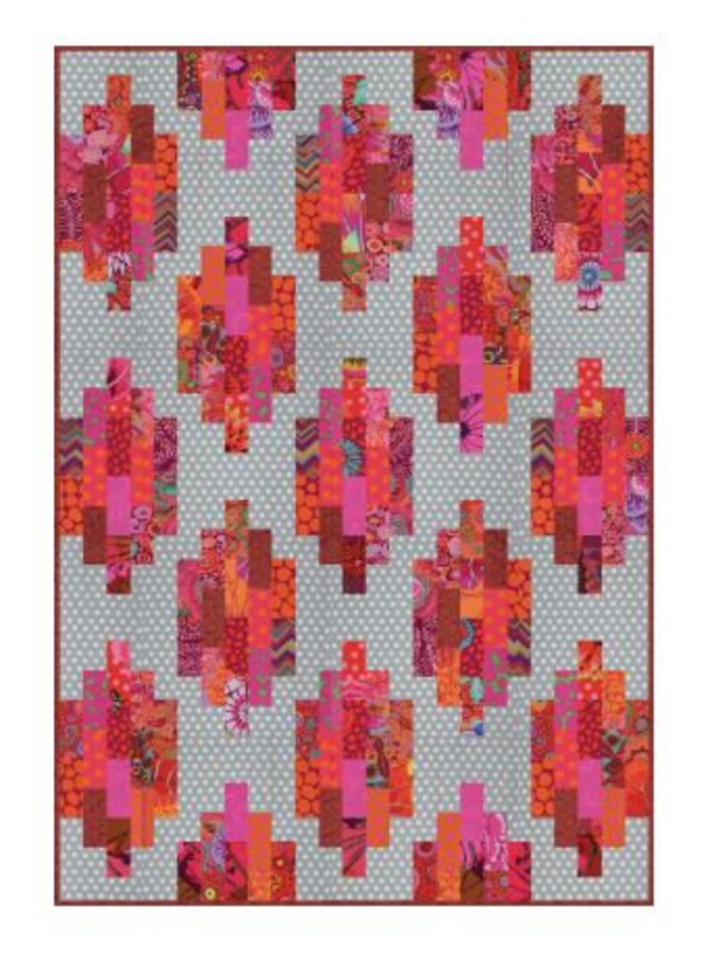 Strip Stacks Quilt Pattern By GE Designs Iceland GE 141 Etsy