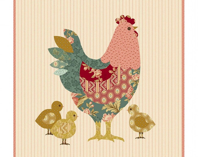 HEN HOUSE Pillow Pattern by Edyta Sitar of Laundry Basket Etsy