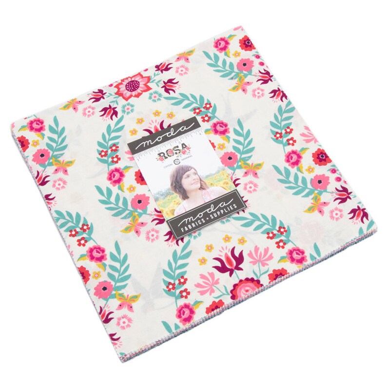 Moda Fabric Junior Layer Cake Bella Solids Burgundy Patchwork Quilting 10 I...