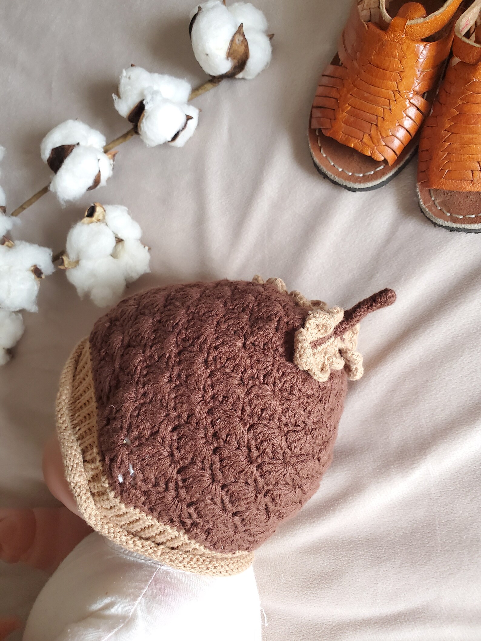 Baby acorn costume fall costume photo props photography Etsy