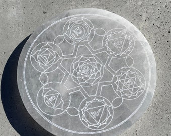 Selenite charging plate