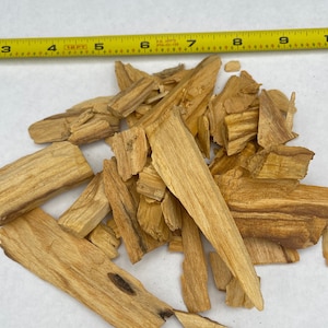 Palo santo wood incense for burning clearing cleansing and purification 1 lot of small and large chips and sticks