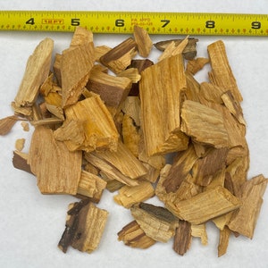 Palo santo wood incense for burning clearing cleansing and purification 1 lot of small chips and sticks