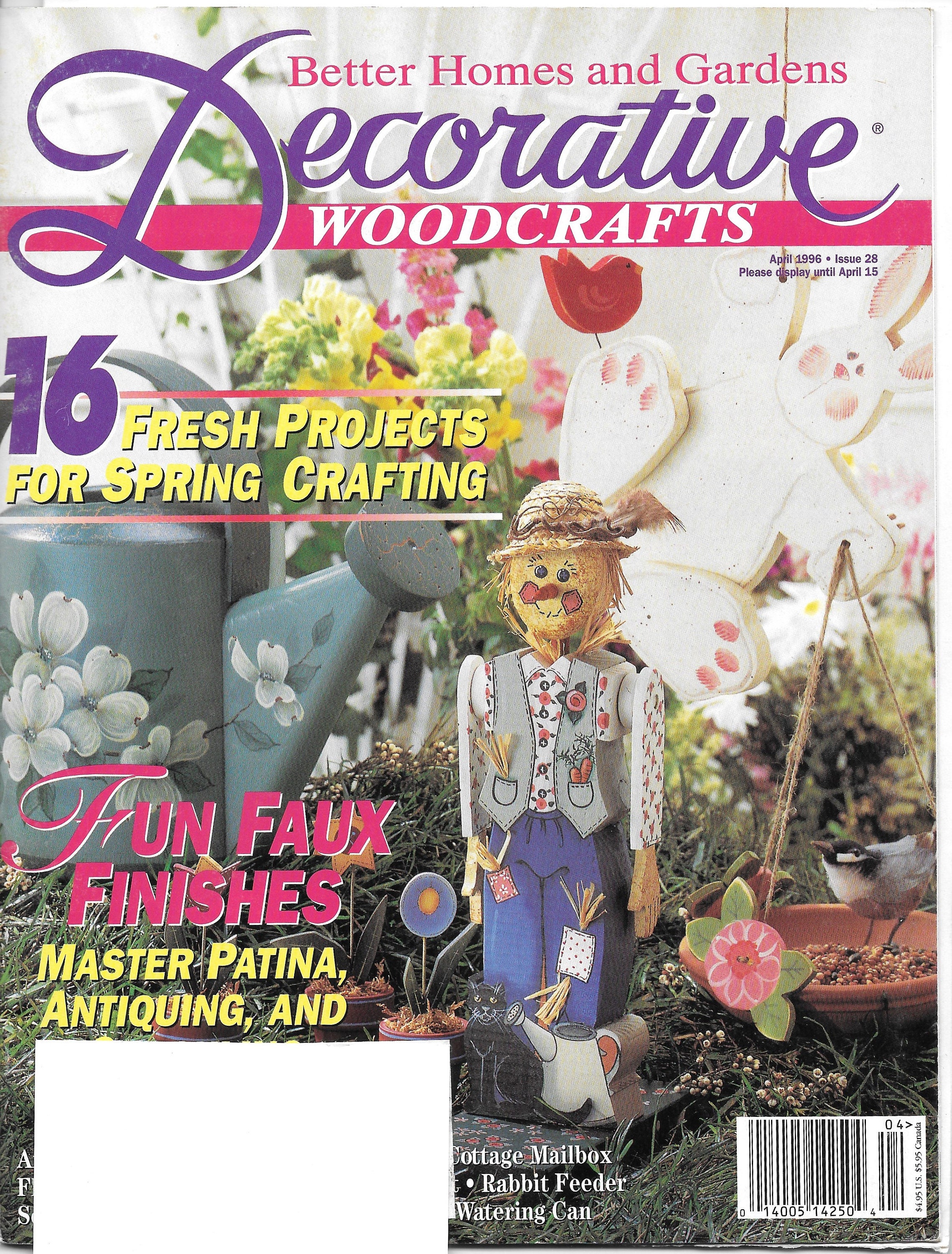 Woodcrafts Decorative Woodcrafts Magazine 90s Woodworking Etsy