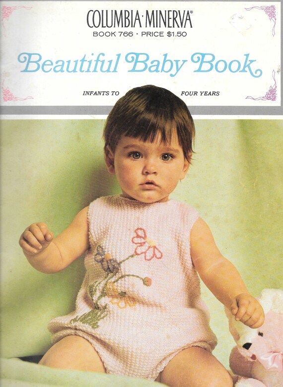 Beautiful Baby Book Columbia Minerva Book 766 Knitting Etsy