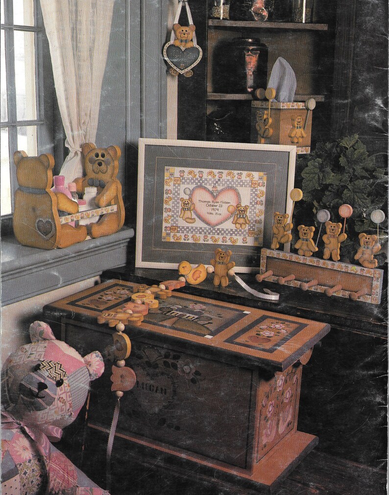 Vintage Tole and Decorative Painting Book Love At Home by Debbiie Nielsen Craft Book