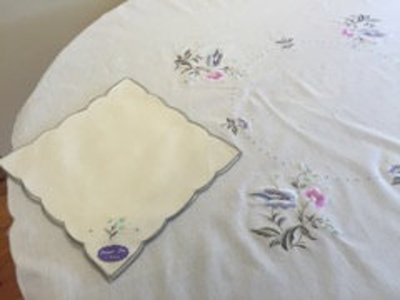 Vintage Off White Supper Set.