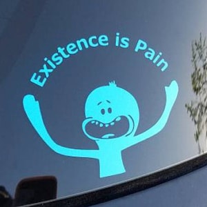 Existence is Pain Decal