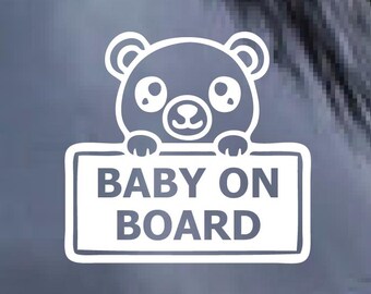 Baby on Board: Animal Collection - Bear Decal