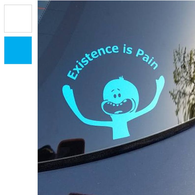 wallpapers Mr Meeseeks Existence Is Pain Svg etsy