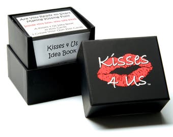 Kisses 4 Us® Making Kissing Fun! Loving Valentines Day Gift for Husband-Birthday Gift for Him-Dating Anniversary Gift for Man-Boyfriend Gift