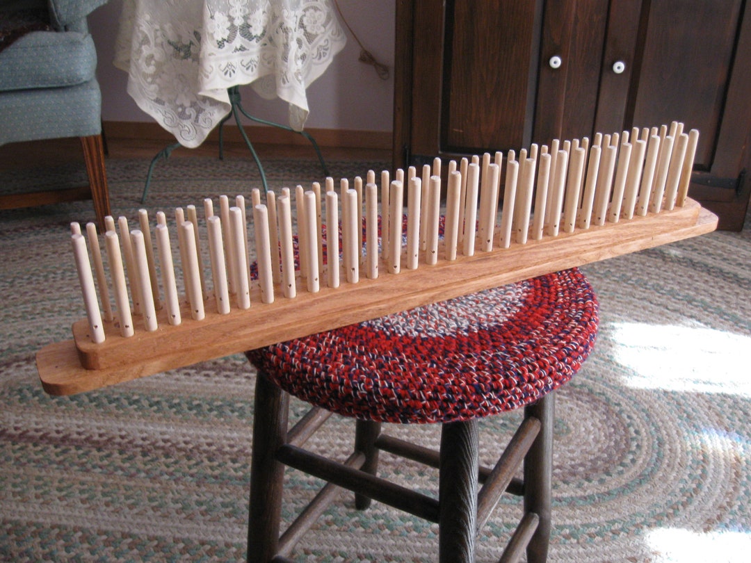 PEG LOOMS 24inch Hand Made With Red Oak Etsy