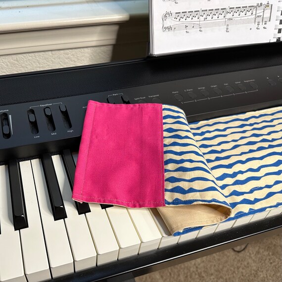 Housse de clavier de piano, housse anti-poussière pour clavier, housse  anti-poussière pour clavier électronique
