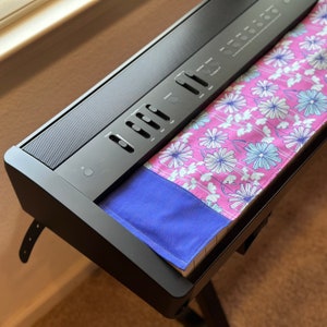 Handmade piano keyboard dust cover for 88 keys