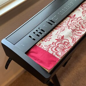 Handmade piano keyboard dust cover for 88 keys