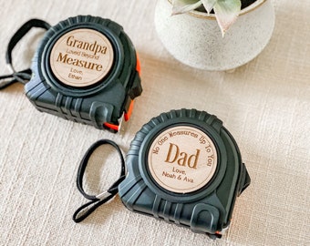 Personalized Tape Measure, Fathers Day Gift From Kids, Dad Gift, Handyman Gift,