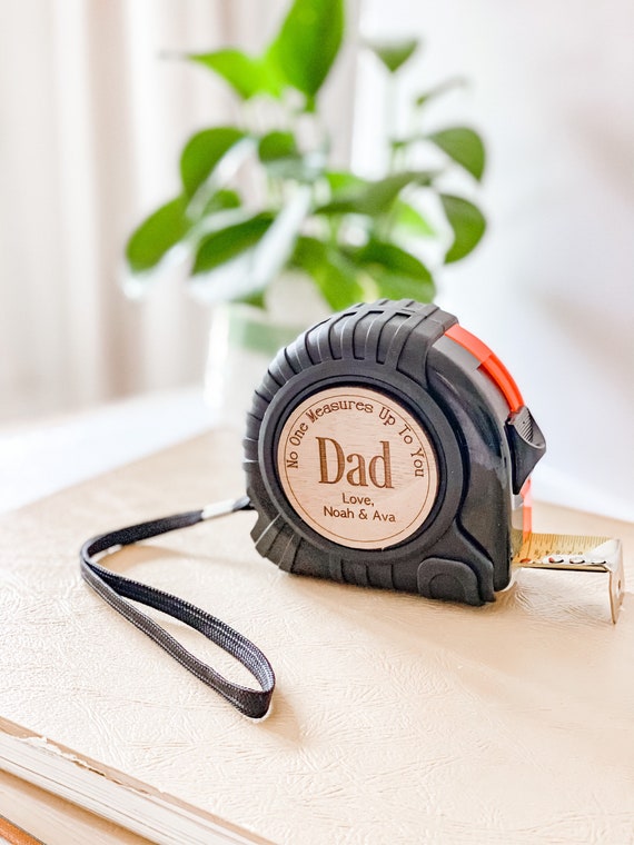 No One Measures up Personalized Tape Measure, Fathers Day Gift From  Daughter, Personalized Gifts for Dad 