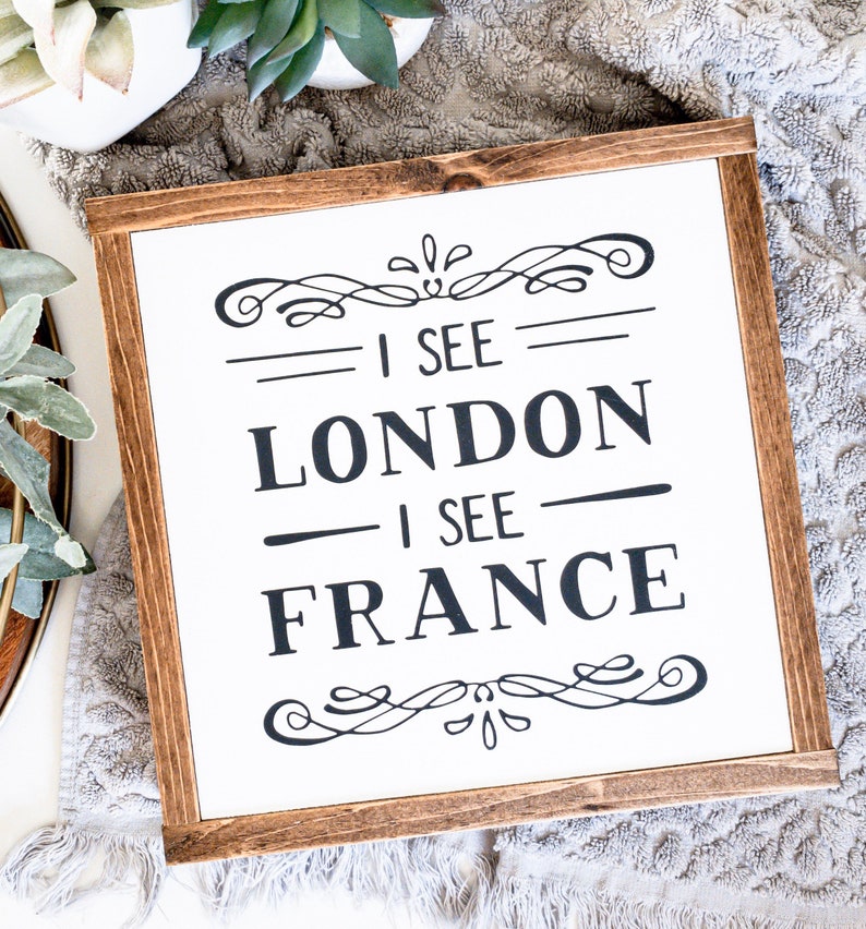 Signos de baño divertidos decoración de la pared del baño del | Etsy