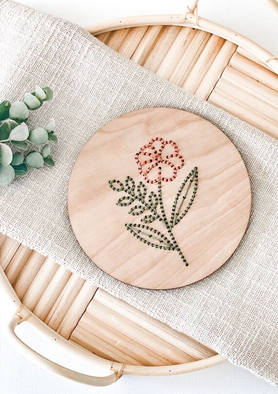 Wood embroidery deals