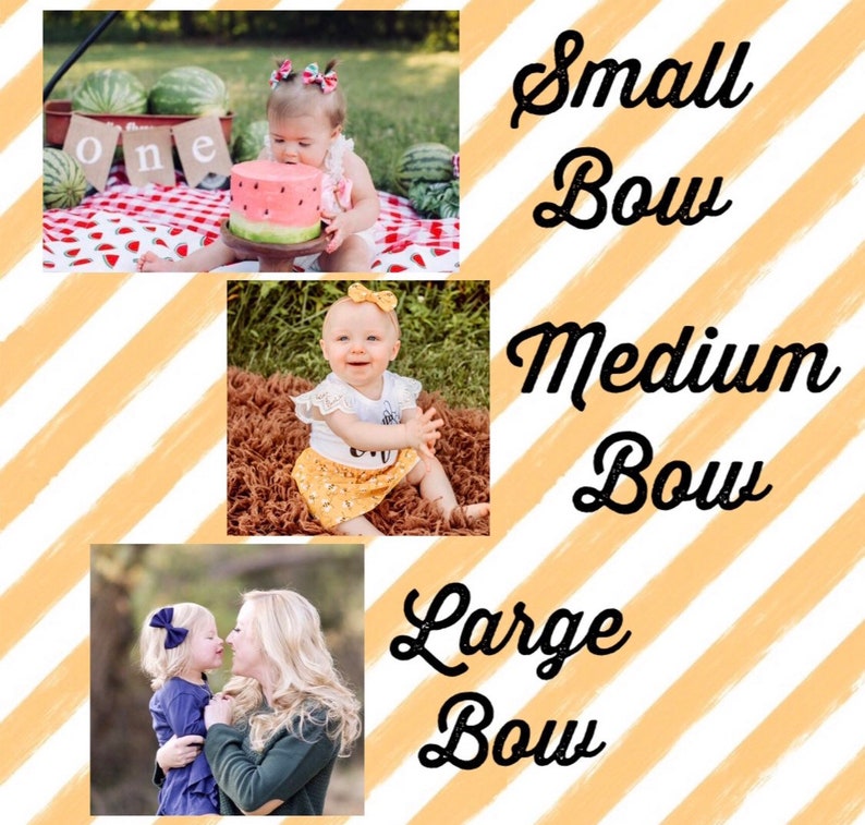 Daffodil Yellow Hair Bow Clip: Handmade Fabric Bow image 9