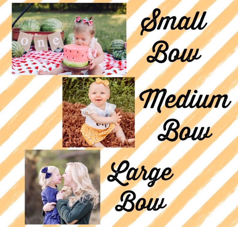 Sunshine Yellow Hair Bow: Handmade Clip or Headband image 9