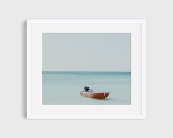 Floating | Eagle Beach, Aruba | Caribbean Art Photography | Minimal Wall Decor | Coastal Print