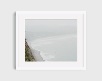 Highway 101 | Coastal Washington | Ocean Art Photography | Minimal Wall Decor | Coastal Print