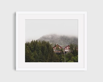 Ketchikan | Ketchikan, Alaska | Alaska Art Photography | Minimal Wall Decor | Coastal Nature Print