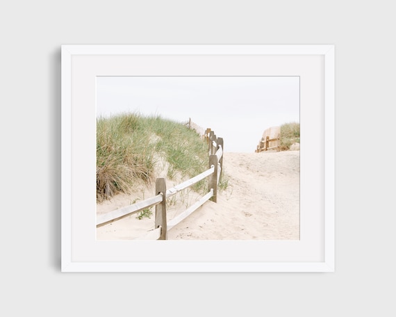 Coastal Path | Provincetown, Massachusetts | Cape Cod Art Photography | Minimal Wall Decor | Coastal Print