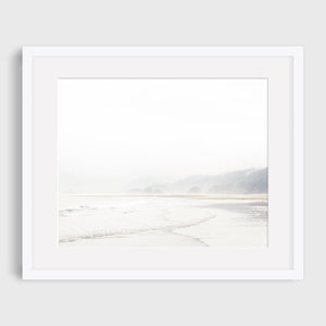White Space | Cannon Beach, Oregon | Ocean Art Photography | Minimal Wall Decor | Coastal Print