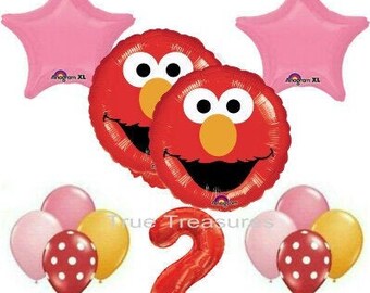Pink Elmo Party Etsy